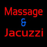 Massage And Jacuzzi Neo Sign Neonkyltti