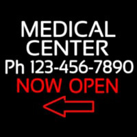 Medical Center Now Open Neonkyltti