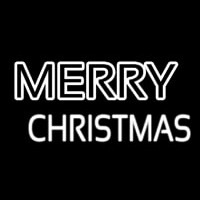 Merry Christmas Logo Neonkyltti