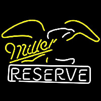 Miller Eagle Reserve Beer Sign Neonkyltti