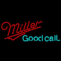 Miller Good Call Beer Sign Neonkyltti