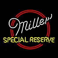 Miller Special Reserve Beer Sign Neonkyltti