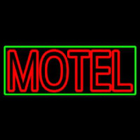 Motel With Green Border Neonkyltti