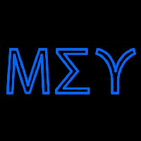 Mu Sigma Upsilon Neonkyltti