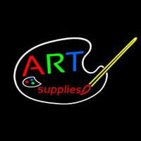 Multi Color Art Supplies With Brush Neonkyltti