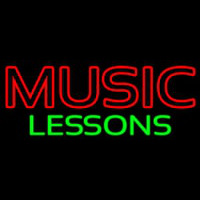 Music Lessons Neonkyltti