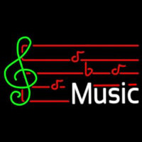 Music Note Neonkyltti