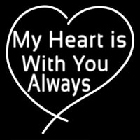 My Heart Is With You Always Neonkyltti