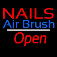 Nails Airbrush Open White Line Neonkyltti