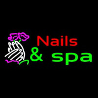 Nails And Spa Neonkyltti