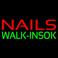 Nails Walkins Ok Neonkyltti