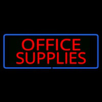 Office Supplies Neonkyltti