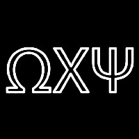 Omega Chi Psi Neonkyltti