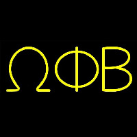 Omega Phi Beta Neonkyltti