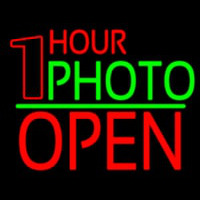 One Hour Photo Open 1 Neonkyltti