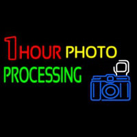 One Hour Photo Processing Neonkyltti