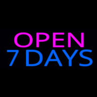 Open 7 Days Neonkyltti