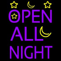 Open All Night Neonkyltti