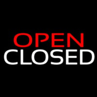 Open Closed Neonkyltti