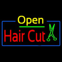 Open Hair Cut With Scissor Neonkyltti