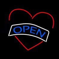 Open Heart Neonkyltti