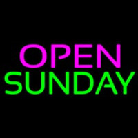 Open Sunday Neonkyltti