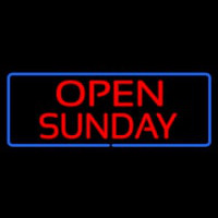 Open Sunday Neonkyltti