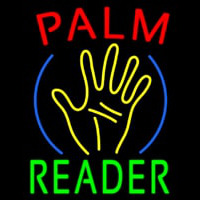 Palm Reader Hand Logo Neonkyltti