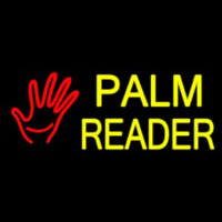 Palm Reader Logo Neonkyltti