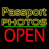 Passport Photos Block With Open 1 Neonkyltti