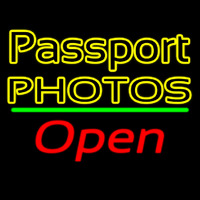 Passport Photos Block With Open 2 Neonkyltti