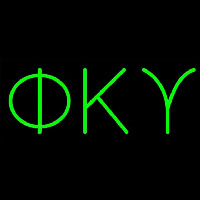 Phi Kappa Upsilon Neonkyltti