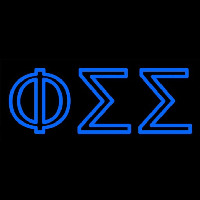 Phi Sigma Sigma Neonkyltti