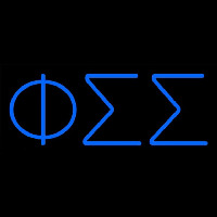 Phi Sigma Sigma Neonkyltti