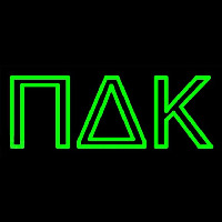 Pi Delta Kappa Neonkyltti