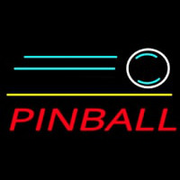 Pinball Shot Neonkyltti