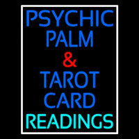 Psychic Palm And Tarot Card Readings White Border Neonkyltti