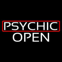 Psychic Red Border Open Neonkyltti