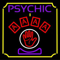 Psychic With Hand Neonkyltti