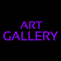 Purple Art Gallery Neonkyltti