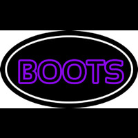 Purple Double Stroke Boots Neonkyltti