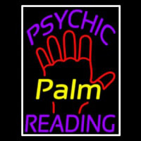 Purple Psychic Reading With Yellow Palm Neonkyltti