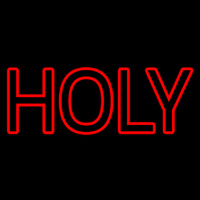 Red Holy Neonkyltti