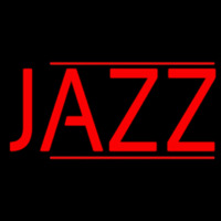 Red Jazz Block Double Line Neonkyltti