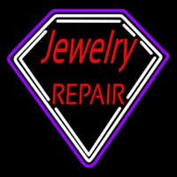 Red Jewelry Repair Diamond Border Neonkyltti