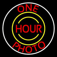 Red One Hour Photo 1 Neonkyltti