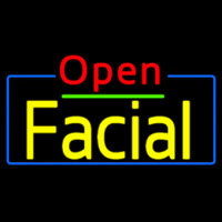 Red Open Yellow Facial Neonkyltti