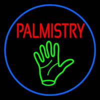 Red Palmistry Neonkyltti