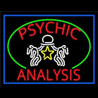 Red Psychic Analysis With Logo Neonkyltti