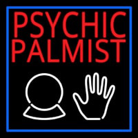 Red Psychic Palmist Neonkyltti